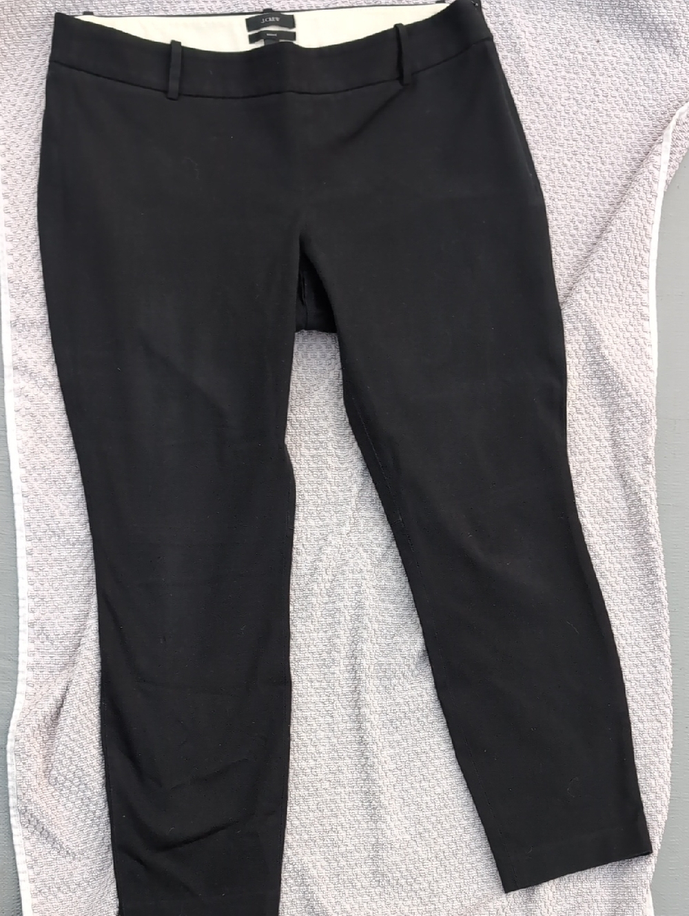 J. Crew Minnie Black Pants Size 10